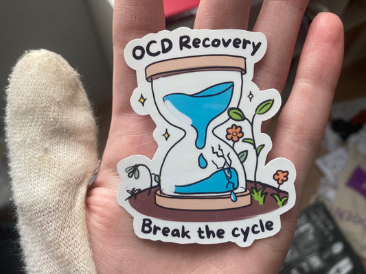 OCD sticker | Break the cycle