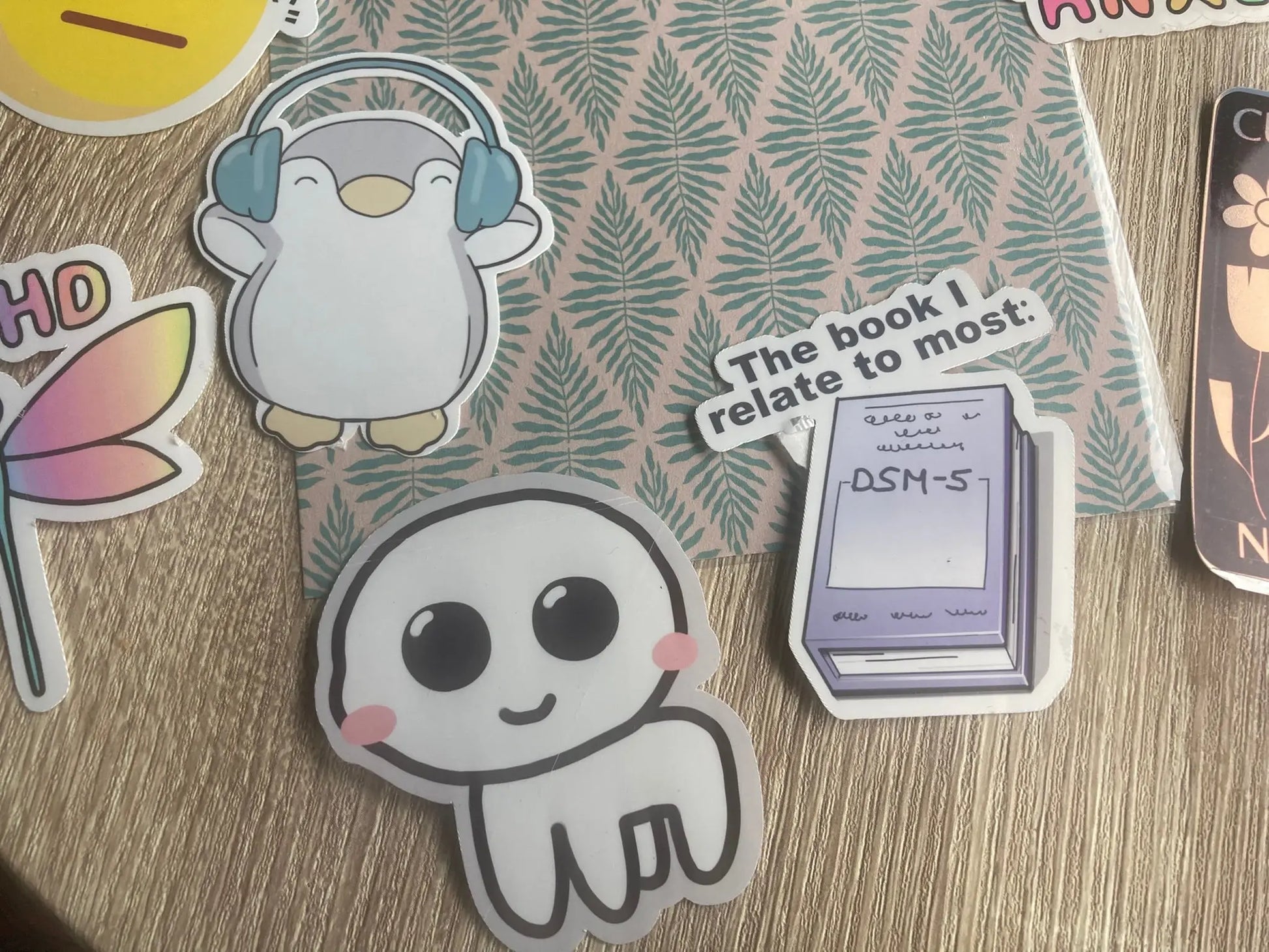 B-grade mystery sticker pack - Neurodiversetea