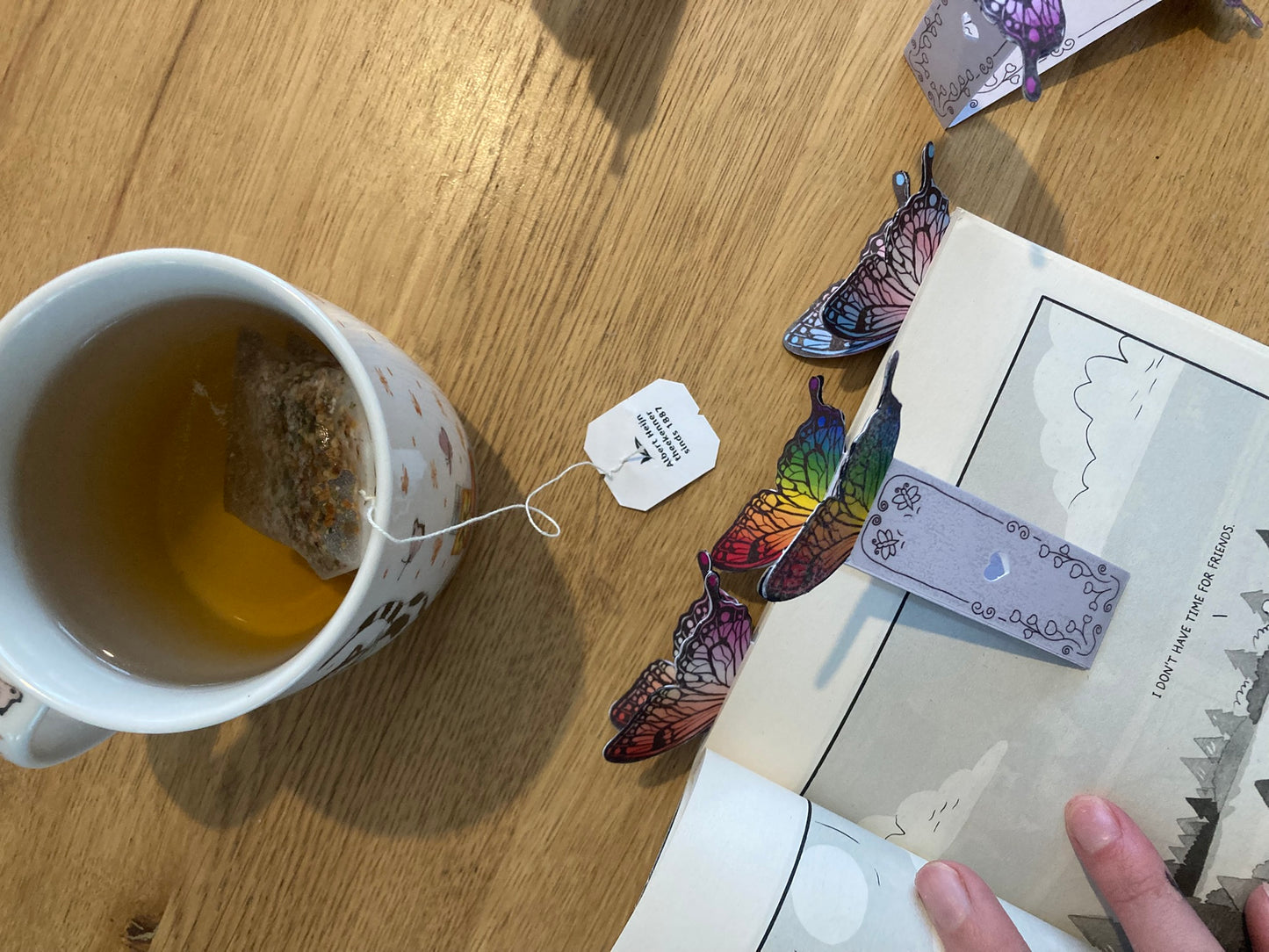 LGBT pride flag bookmarks