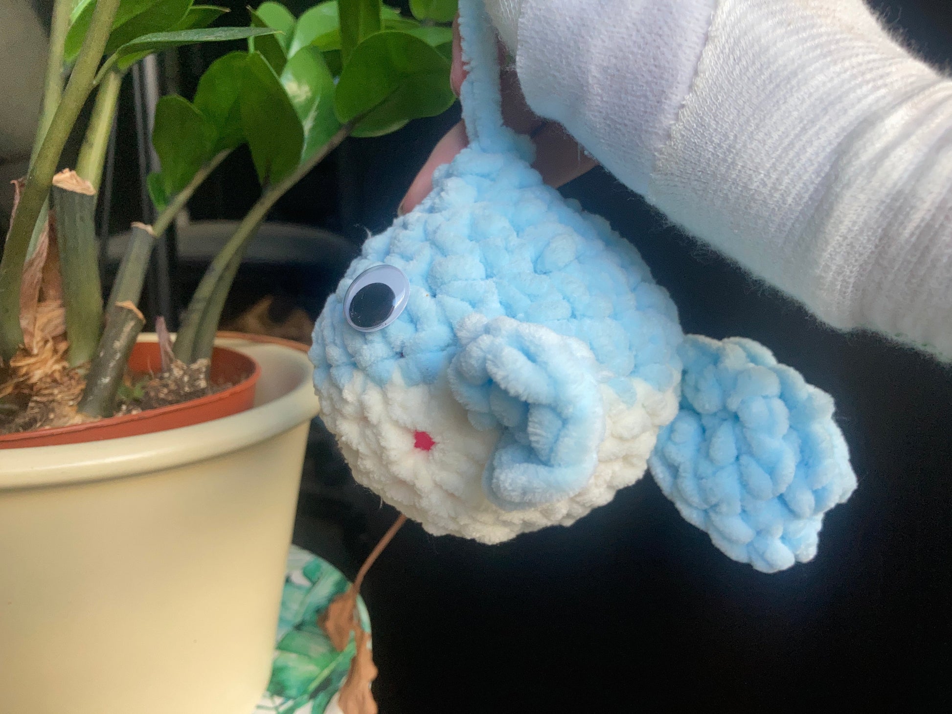 Crochet stress ball NeurodiverseTea