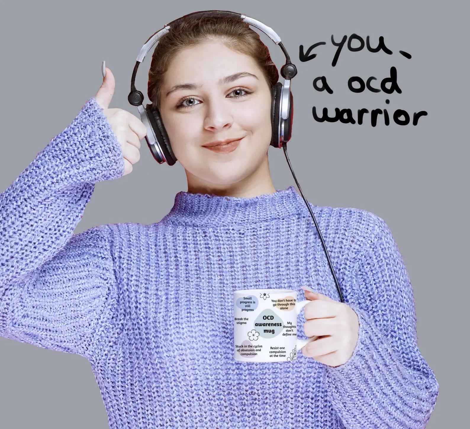 OCD awareness mug - Neurodiversetea