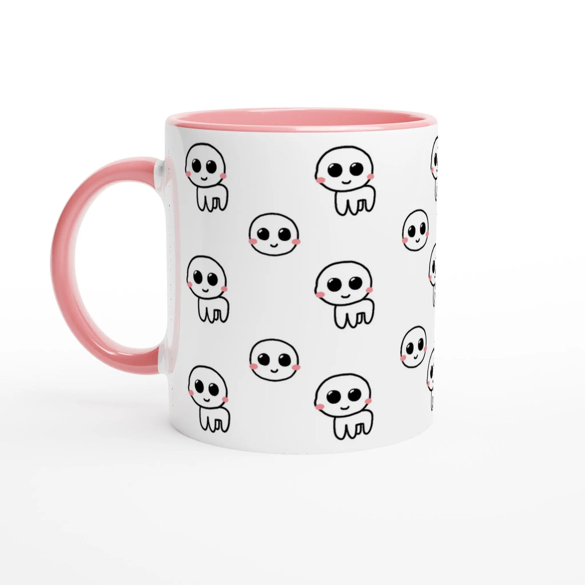 Cute autism creature pink mug - Neurodiversetea