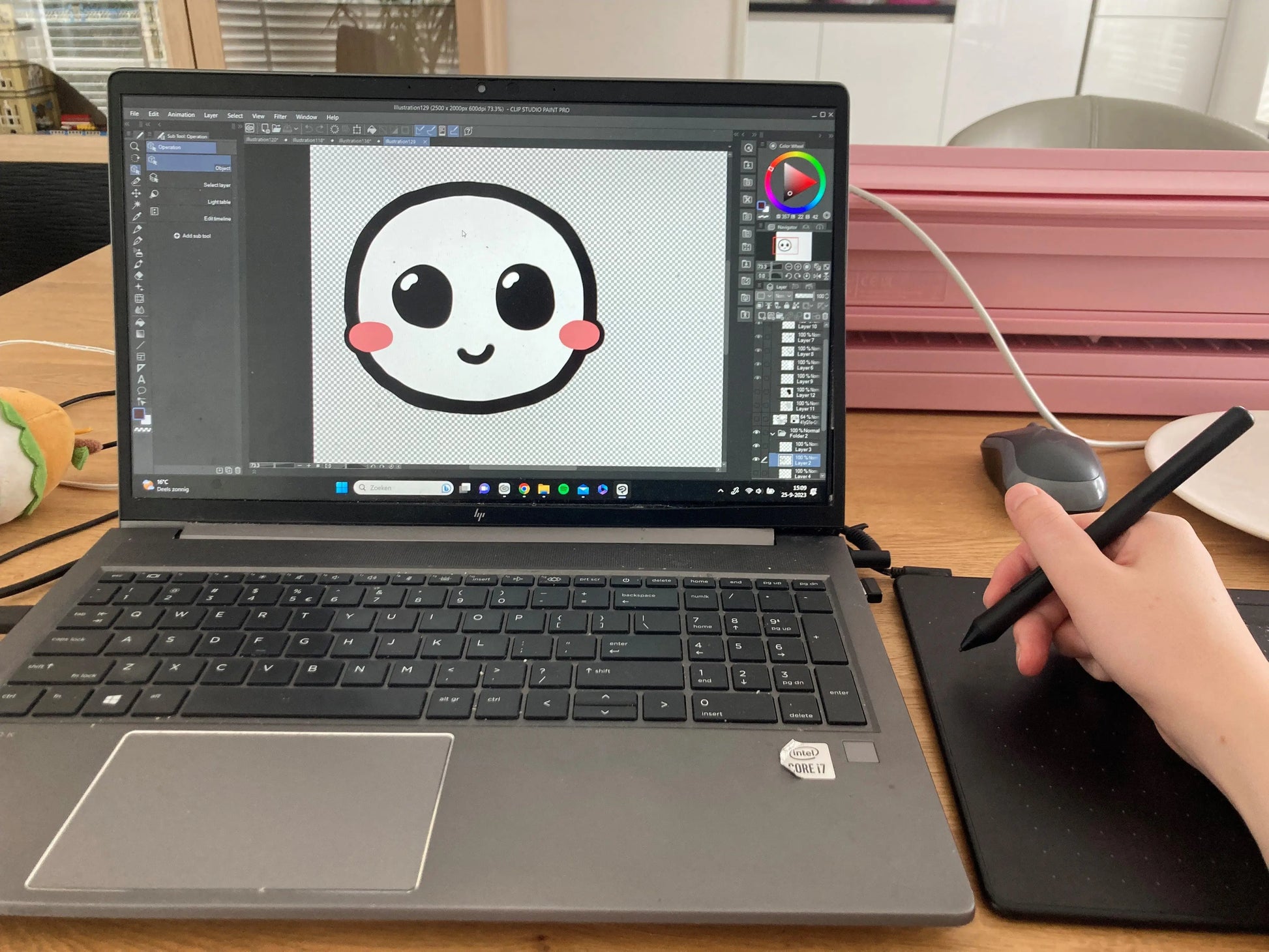 Cute autism creature pink mug - Neurodiversetea