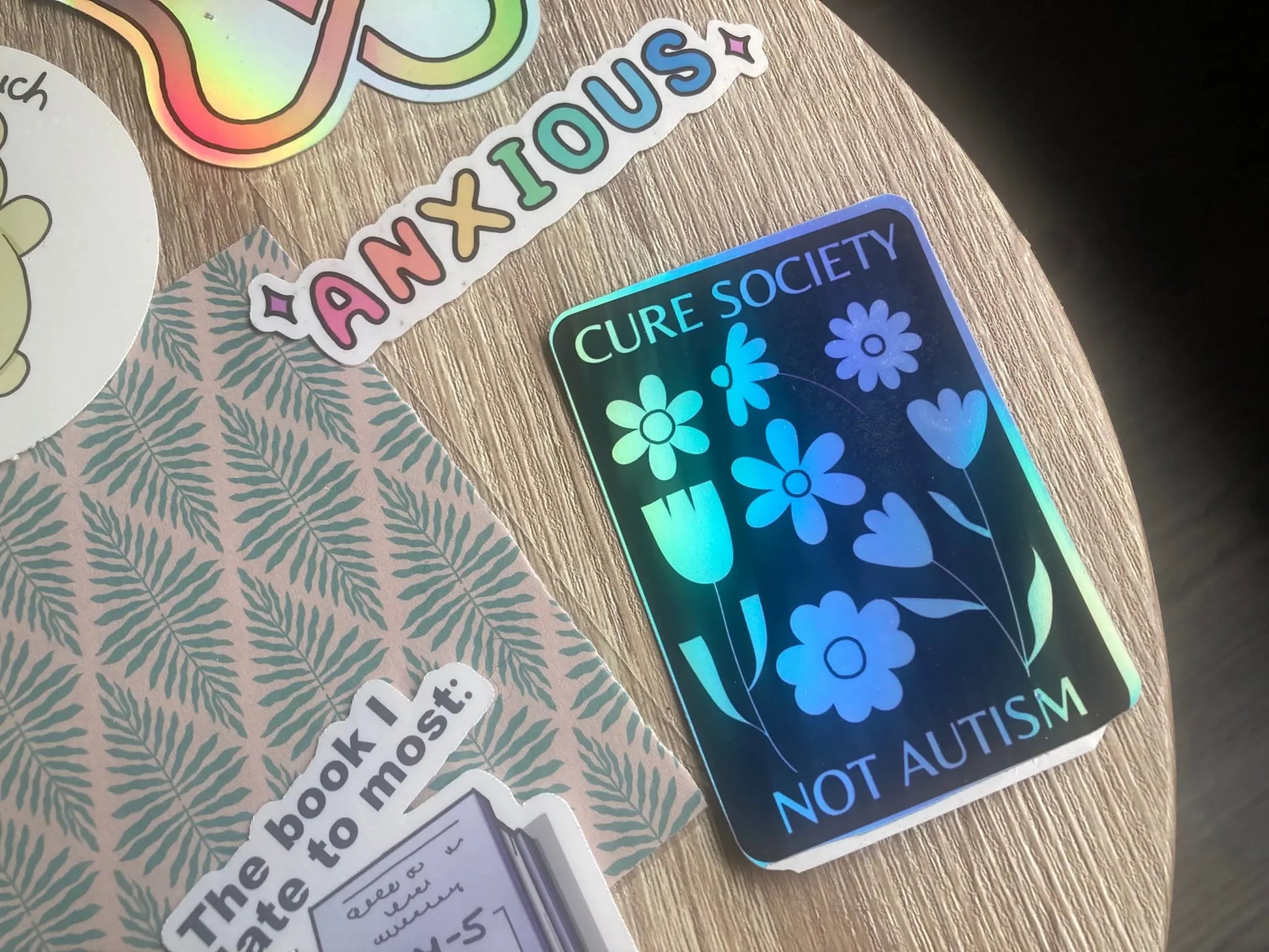 B-grade mystery sticker pack - Neurodiversetea