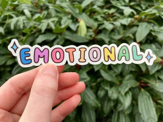 Anxious, overwhelmed, emotional text stickers - Neurodiversetea