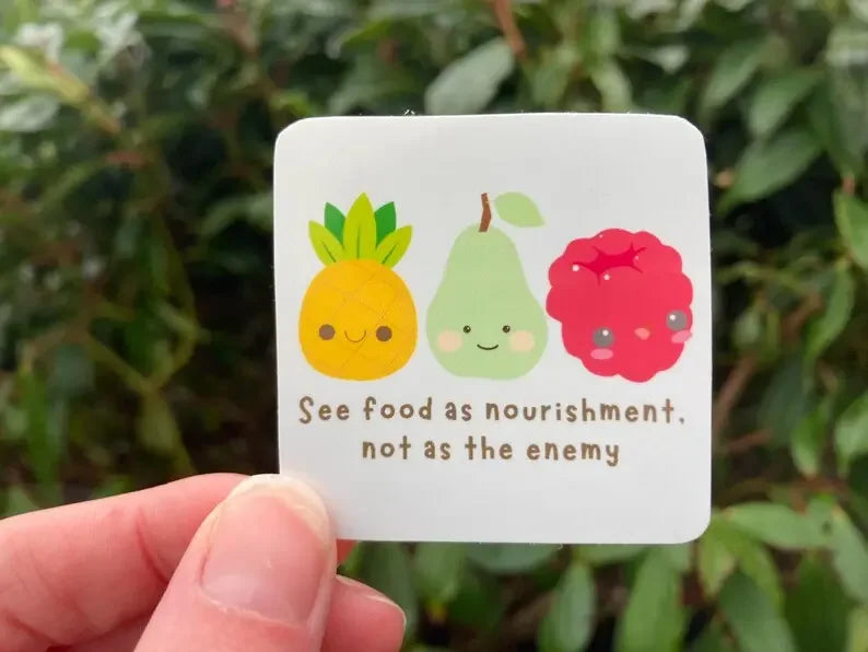 Anorexia recovery sticker set - Neurodiversetea