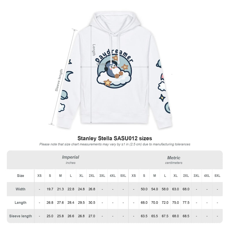 Neurodivergent daydreamer hoodie unisex