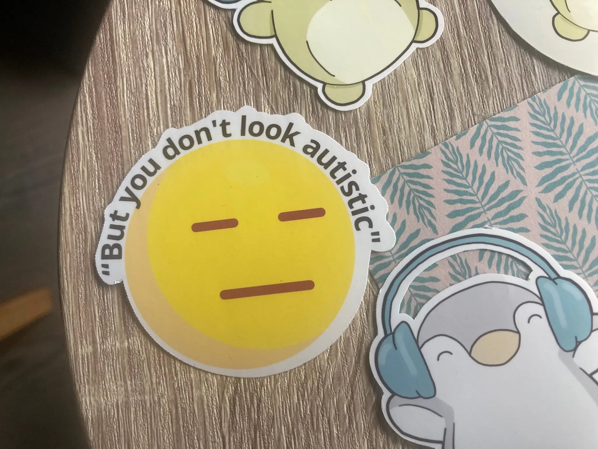 B-grade mystery sticker pack - Neurodiversetea