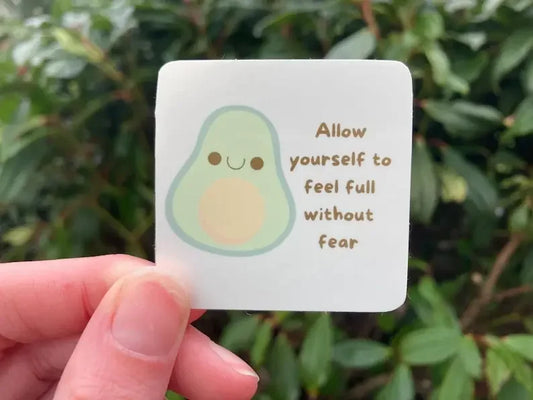 Anorexia recovery sticker set - Neurodiversetea