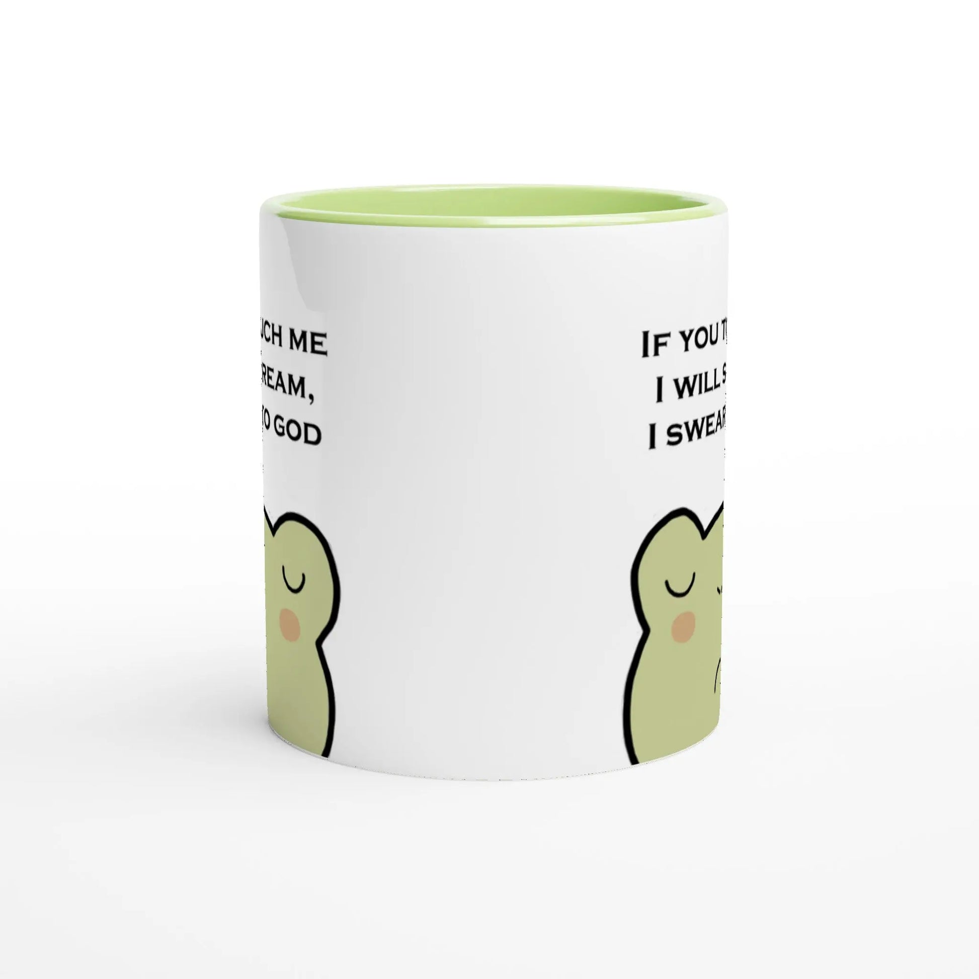 Green touch aversion neurodiversity mug - Neurodiversetea