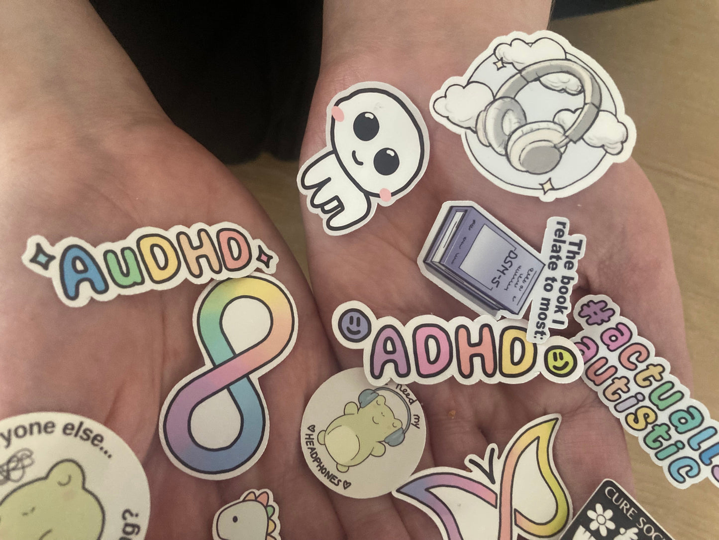 Mini neurodiversity stickers