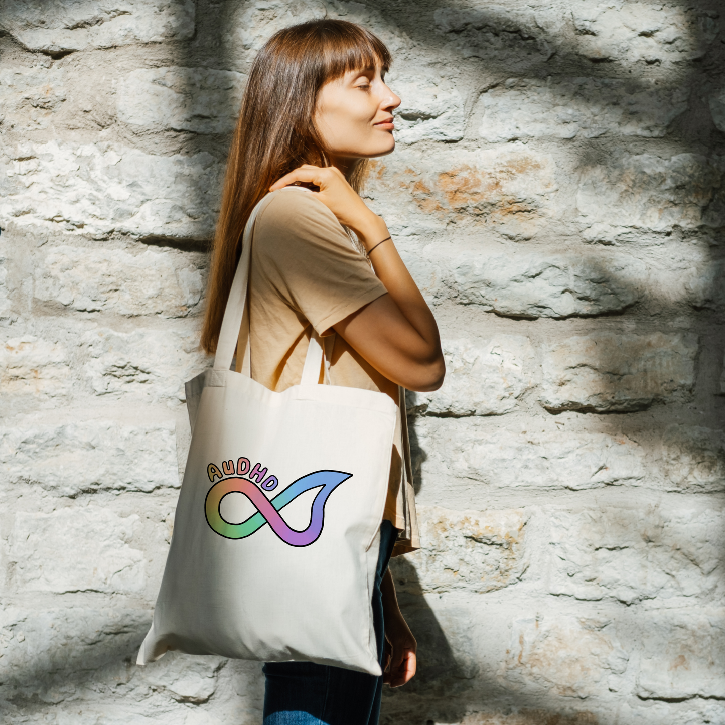 AuDHD tote bag