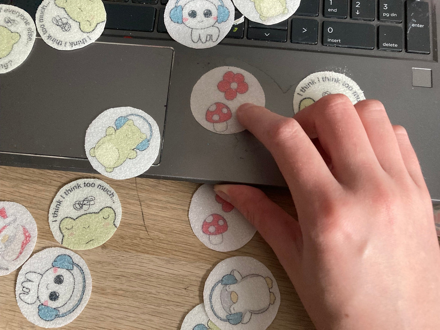 Sensory/ fidget stickers