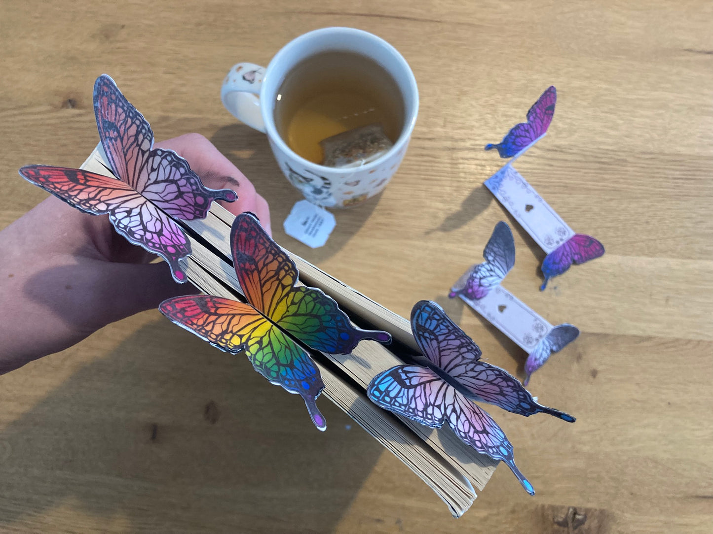 LGBT pride flag bookmarks