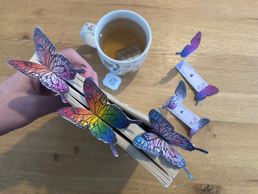 LGBT pride flag bookmarks