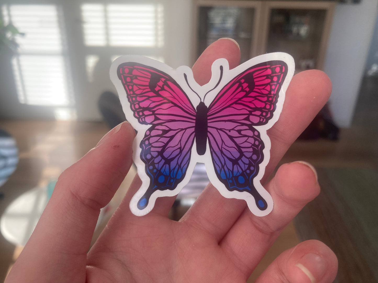 LGBT pride flag stickers